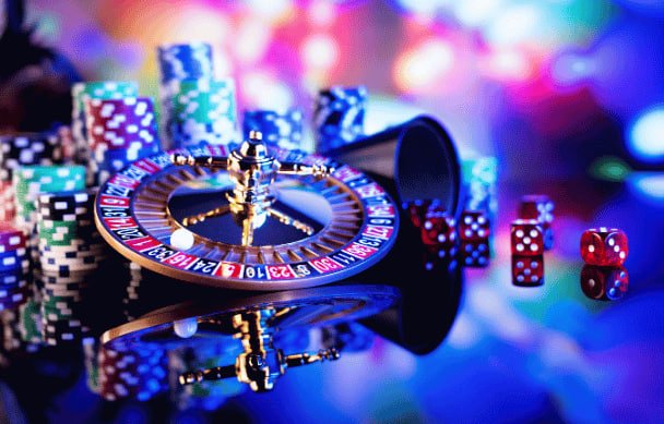 Live dealer blackjack table with multiple camera angles and betting interface